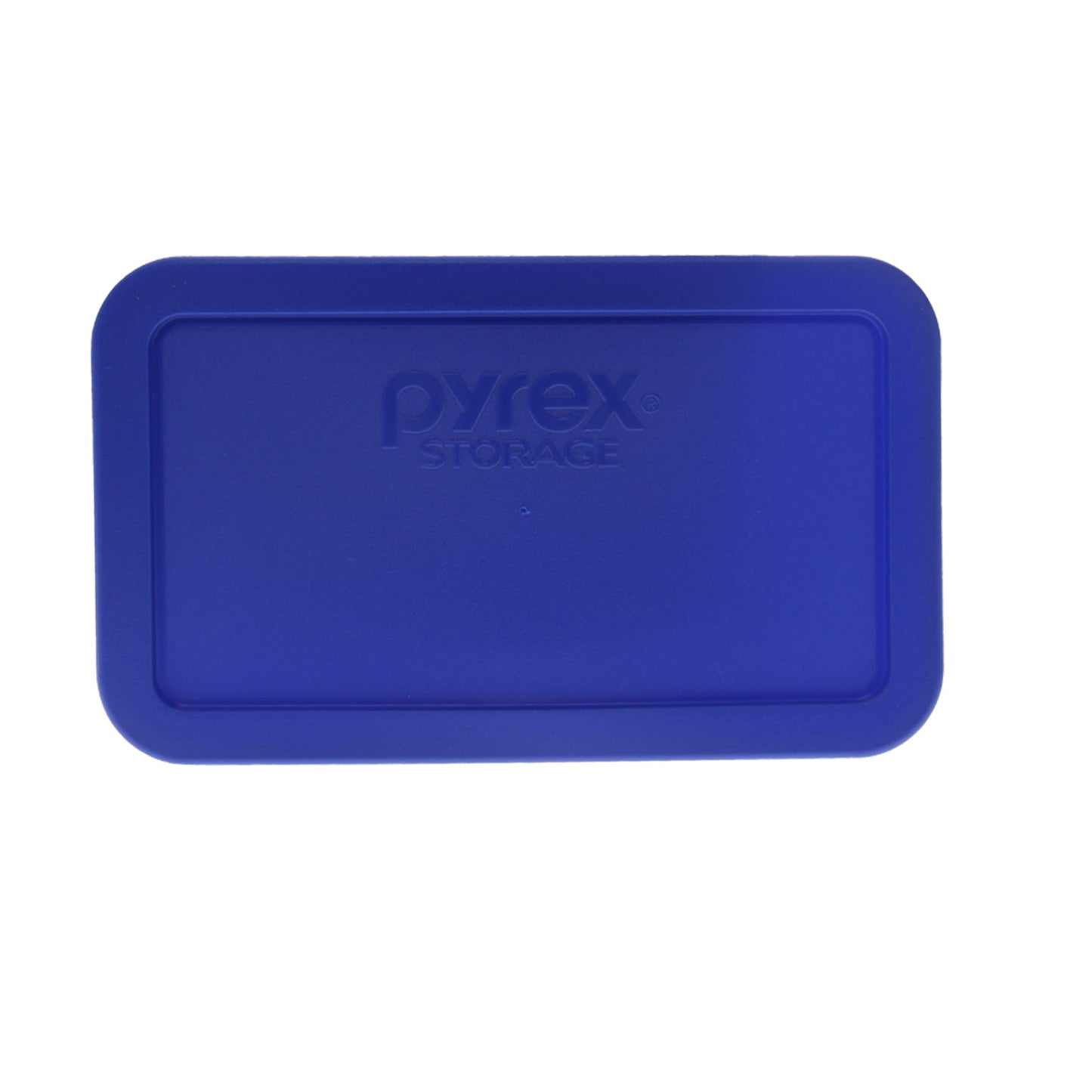Pyrex 7214-PC 4.8 Cup Cadet Blue Food Storage Replacement Lid (2-Pack) - Made in USA