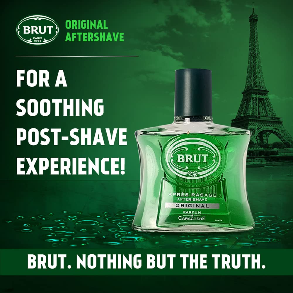 Brut Original by Faberge for Men 3.3 oz After Shave Pour