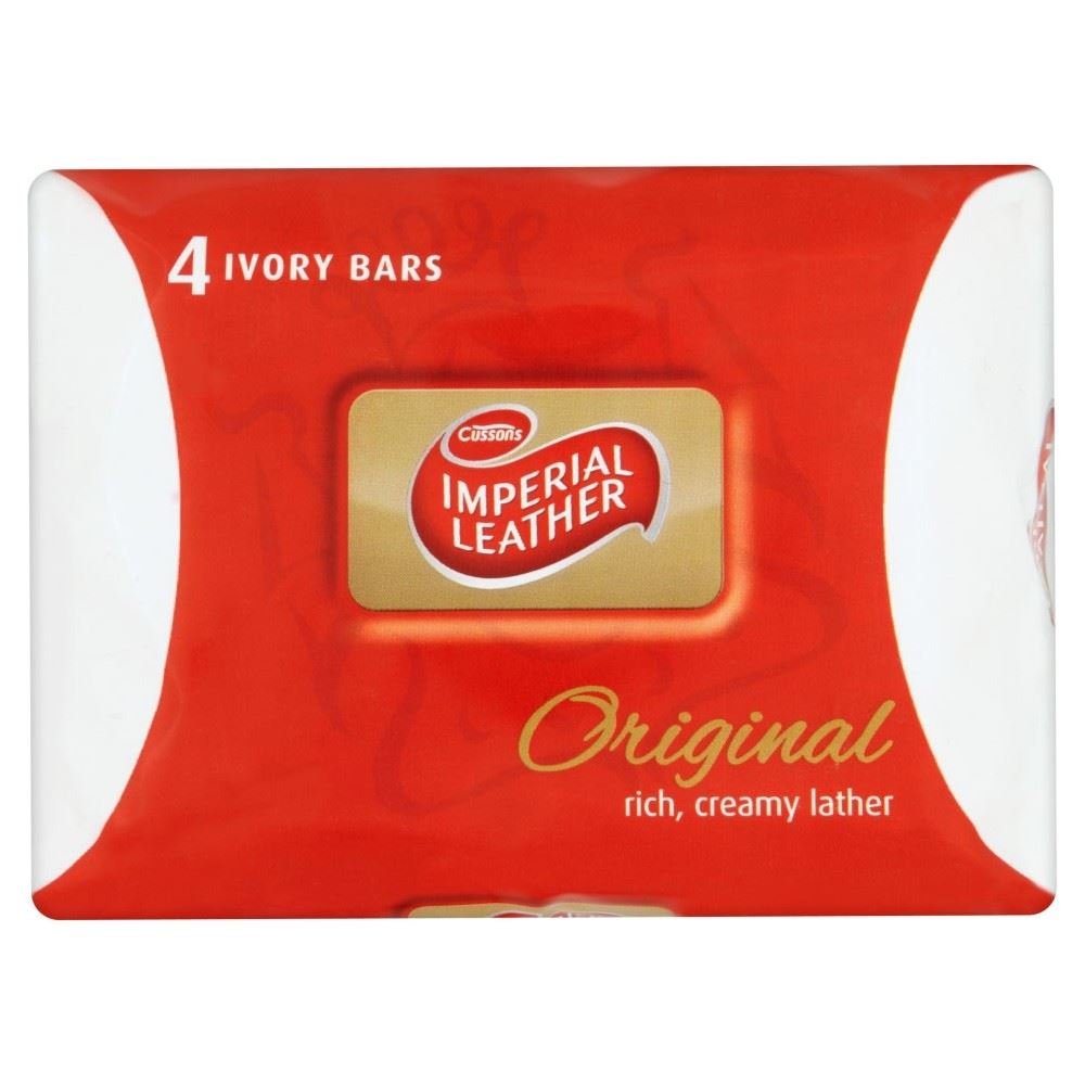 Imperial Leather Original Soap (4x100g) - Pack of 2