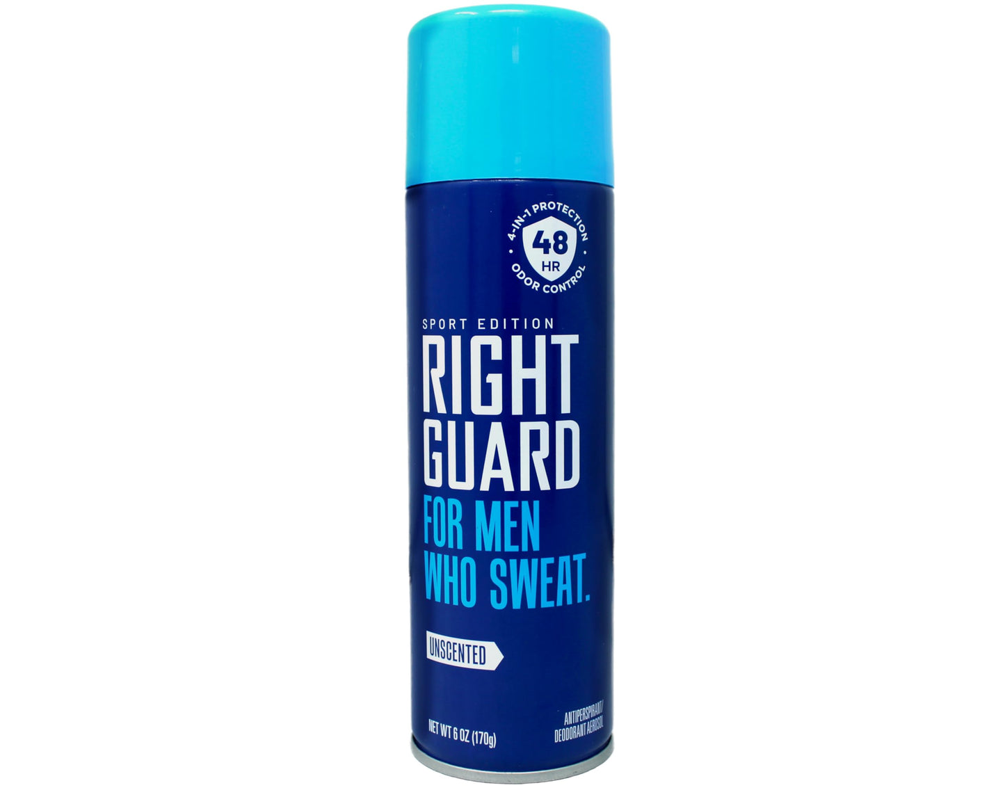 Right Guard Sport 6 Ounce Aerosol Unscented 48Hr Antperspirant (Pack of 2) Beauty and Personal Care Right Guard