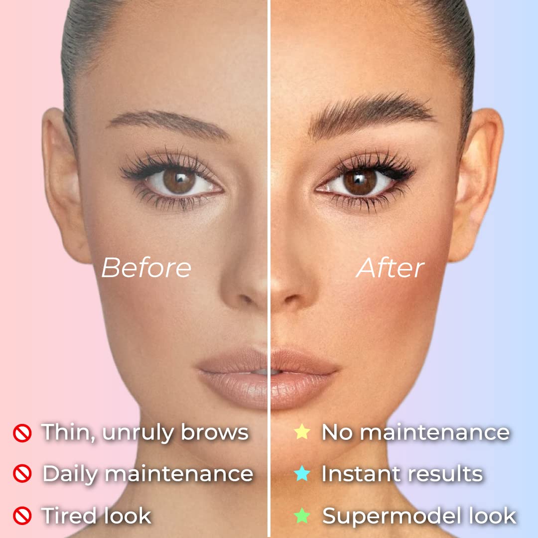 Brow Lamination Kit by Beau | Professional Eyebrow Lamination Kit with Keratin Conditioning | Instant DIY Eye Brow Lift Kit for Fuller, Thicker