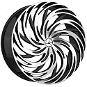 Azara AZA-531 20x8.5 5x108 5x114.3 +35 Cb 74.1 Gloss Black & Machined