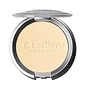 T. Leclerc Compact Pressed Powder - Super-Blendable Face Makeup Longwear Portable Matte Finish for Radiant Natural Medium to Full Coverage Airbrushing
