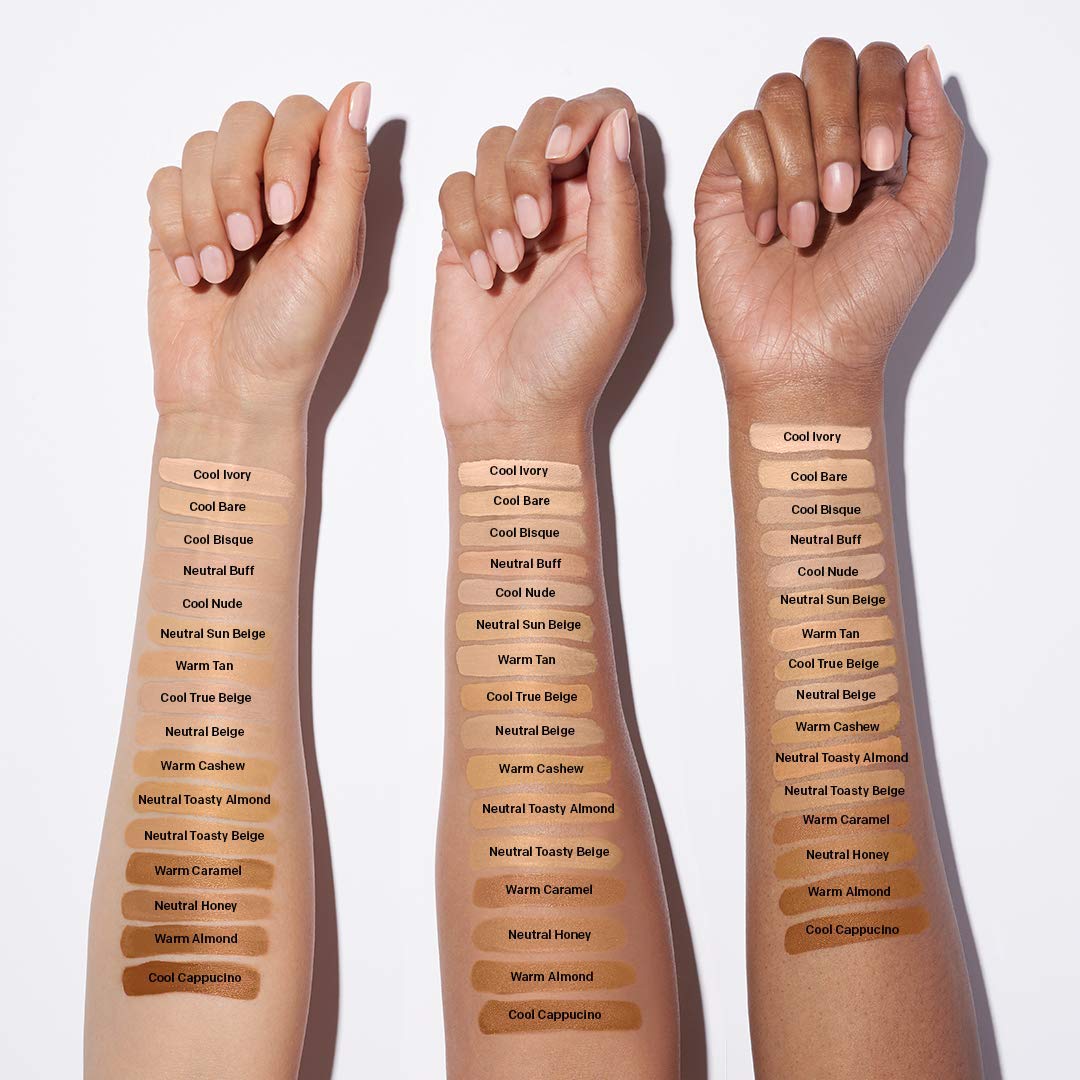 Almay Skin Perfecting Comfort Matte Foundation, Hypoallergenic, Cruelty Free-Fragrance Free, Dermatologist Tested Liquid Makeup, Neutral Toasted