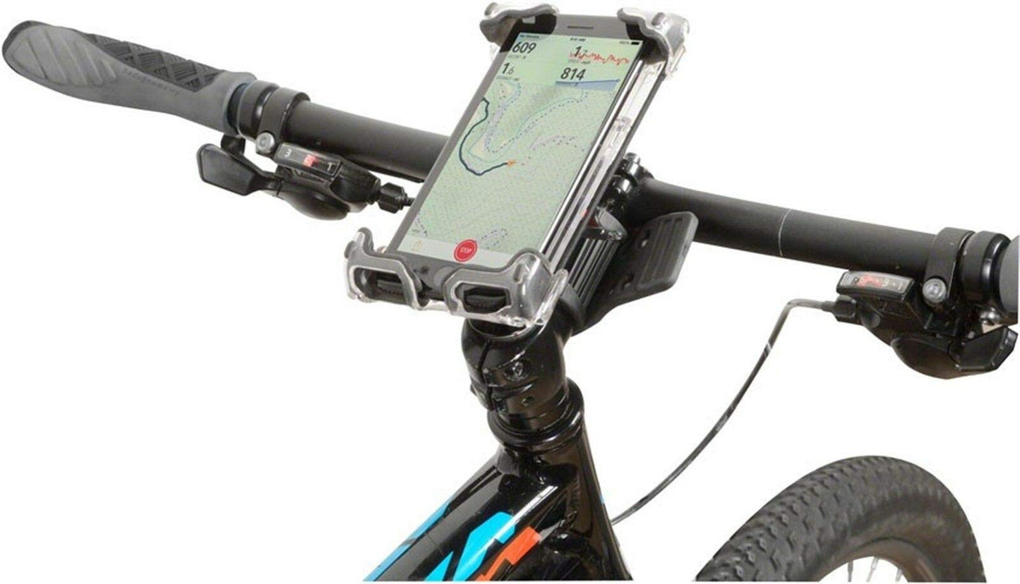 Delta Hefty Bike Phone Mount Cycle - Premium Universal Bicycle Smartphone Holder Adjusts to Any Handlebar & Fits Any Phone or iPhones - Easily…