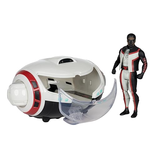 McFarlane Toys- DC Super Powers T-Craft Mr. Terrific's Hi-Tech Vehicle with Mr. Terrific (Superman Movie)