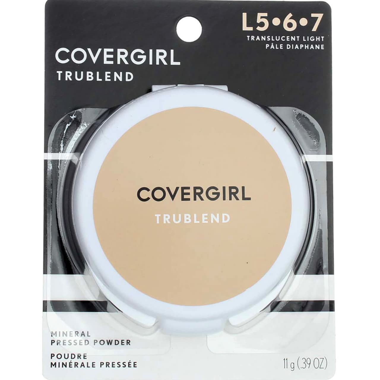 CoverGirl TruBlend Pressed Powder, Translucent Light (L 5-7), 0.39 oz (Pack of 3)