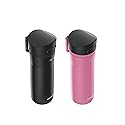 Contigo Jackson Chill 2.0 Water Bottle with Autopop Lid, 20oz, 2-Pack, Pink and Black