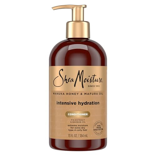 SheaMoisture Intensive Hydration Conditioner Manuka Honey and Mafura Oil for Dry, Damaged Hair Deep Moisturizing Conditioner 13 oz Beauty and Personal Care Shea Moisture Default Title