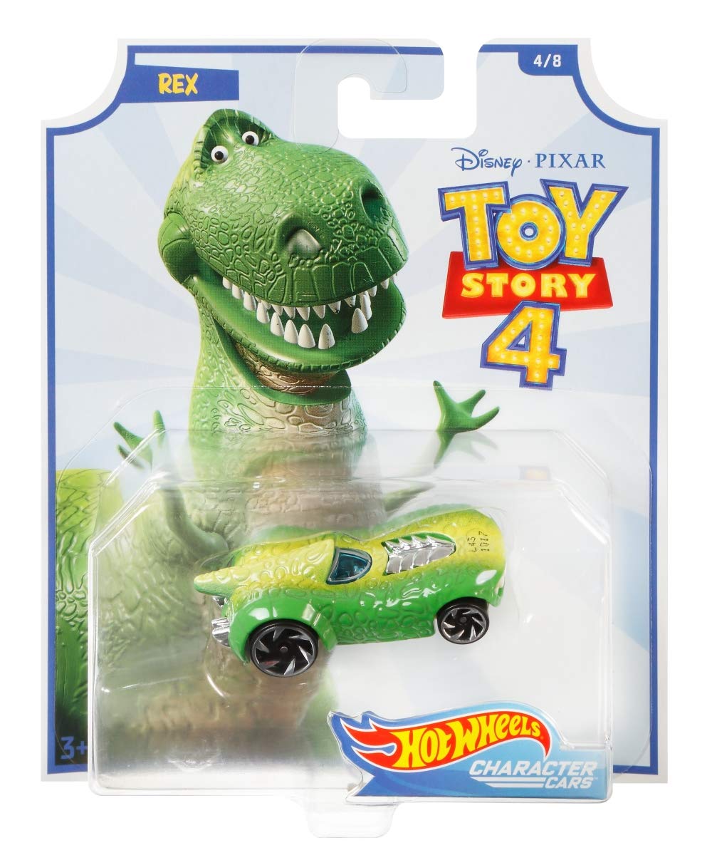 Hot Wheels Toy Story 4 Character Car Rex