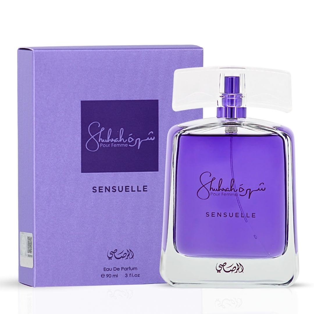RASASI Shuhrah Sensuelle Eau de Parfum Spray 90ml (3.0 Oz) | A Fragrance for the Modern Muse | Luxurious Floral Perfume