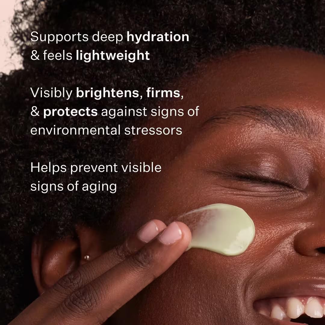 Peach & Lily - Matcha Pudding Antioxidant Cream (1.69 fl oz) - Face Moisturizer Cream - Protect & Hydrate Skin - Green Tea, Vitamin B3, Niacinamide