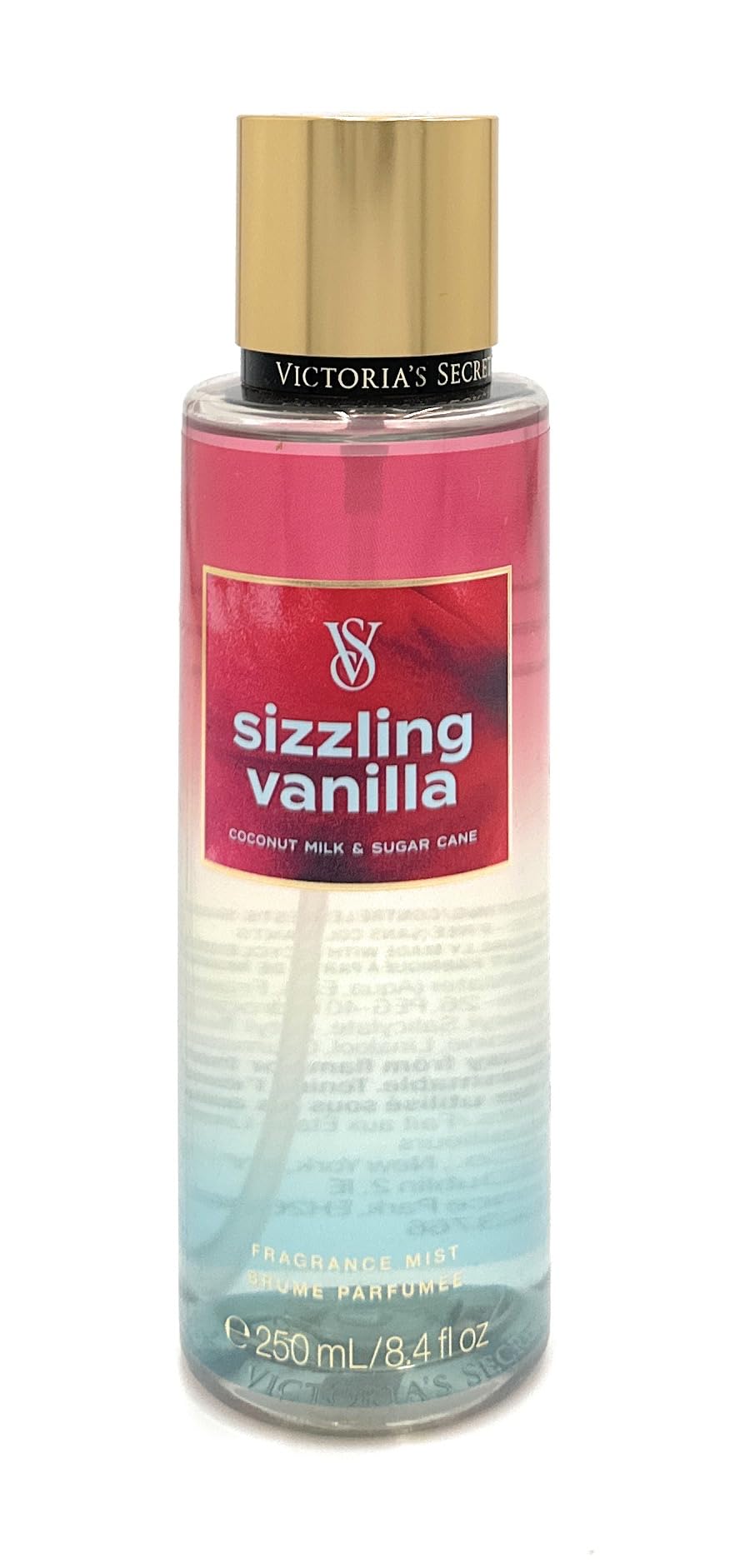 Victoria's Secret Women's Fragrance Mist Sizzling Vanilla 8.4 Fl Oz