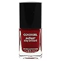 CoverGirl Outlast Stay Brilliant Nail Gloss, Red Revenge, 0.37 Ounce