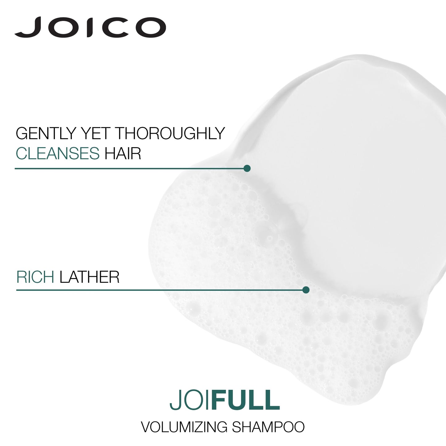 Joico JoiFULL Volumizing Shampoo & Conditioner Set | Plush & Long-Lasting Fullness | Boost Shine | For Fine/Thin Hair