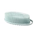 Freeman Premium Silicone Body Scrubber, Exfoliating & Massaging, Double Sided Silicone Scrubber, Durable & More Hygienic Than Loofah, for Men & Women