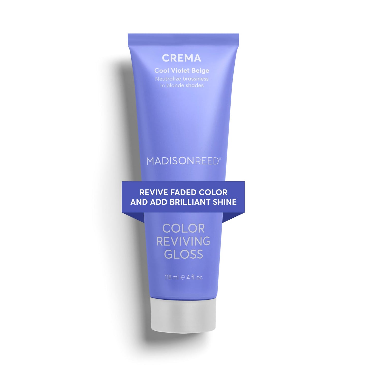 Madison Reed Color Reviving Gloss - Crema Blonde | Semi-Permanent Toning Gloss for Blonde & Gray Hair, Neutralizes Brassiness & Yellow Tones, Boosts