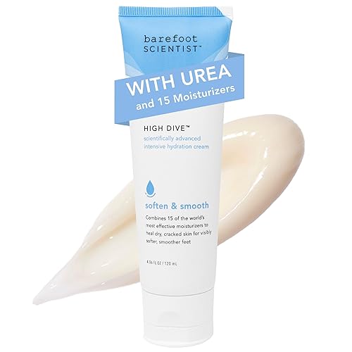 Barefoot Scientist High Dive Intensive Hydration Foot Therapy Cream, Specialized Moisture for Dry Feet and Cracked Heels
