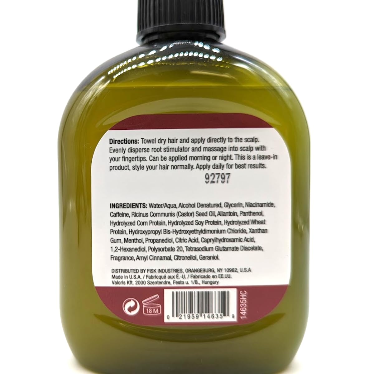 Hair Chemist Pro-Growth Castor Oil Scalp Stimulator 7.1 oz.