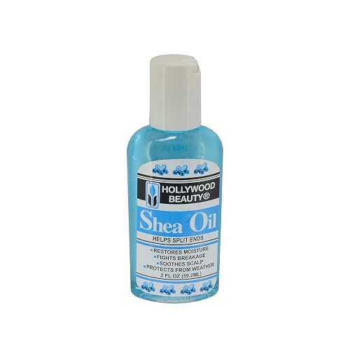 Hollywood Beauty Shea Oil, 2 oz (Pack of 2)