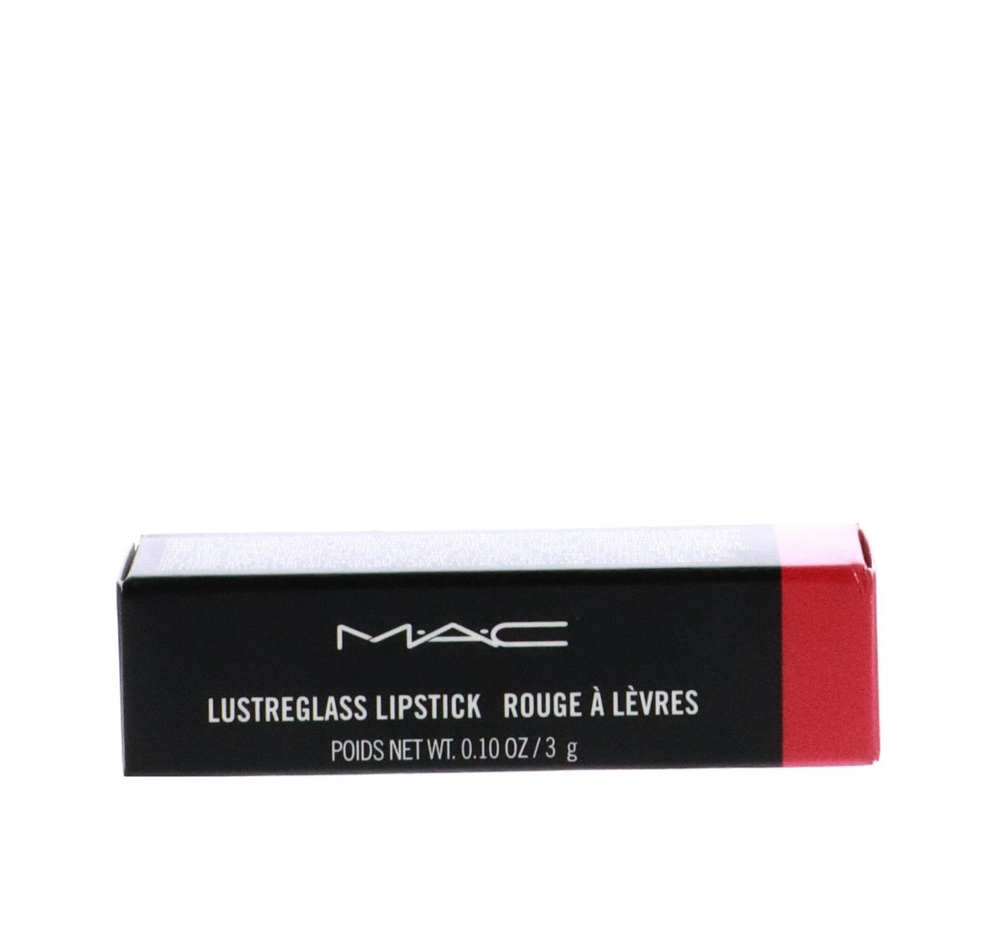 MAC Lustreglass Lipstick - 559 No Photos (Bright Coral Pink) - 0.10 oz / 3 g