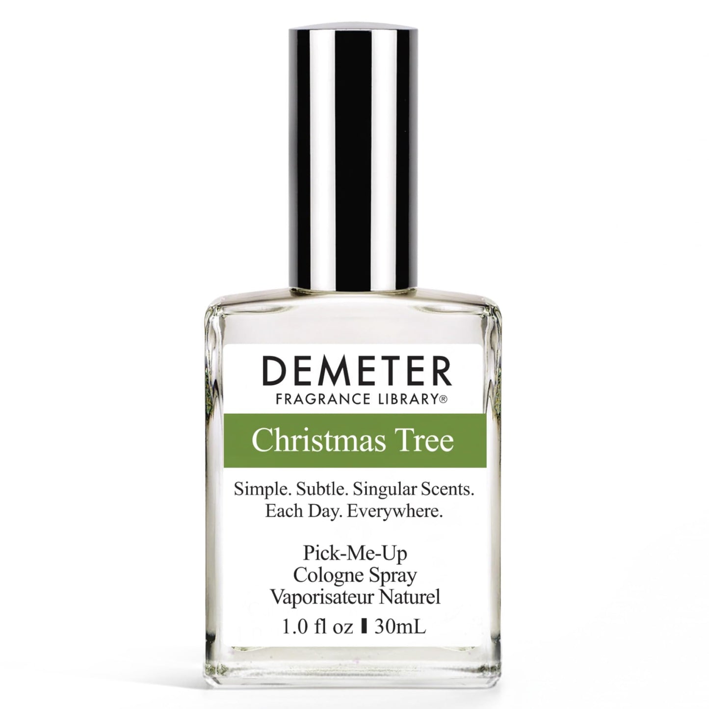 DEMETER Natural Perfume Spray Cologne for Women, Christmas Tree, 1 oz
