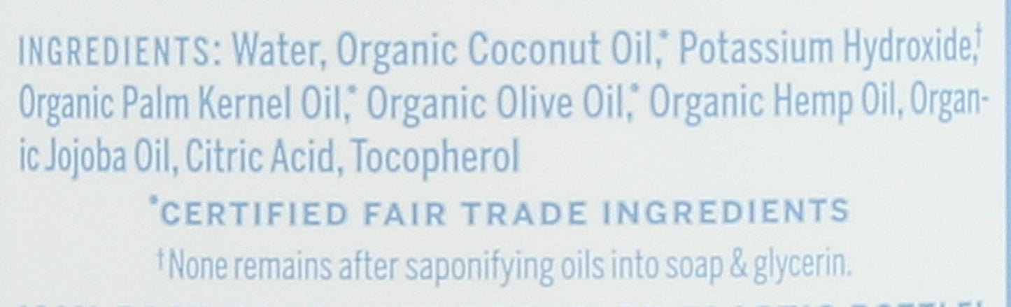 Dr. Bronners Baby Unscented Liquid Castile Soap, 32 FZ
