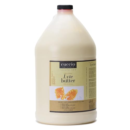 Cuccio Naturale Lyte Ultra-Sheer Body Butter - Replenishing Scented Moisturizer Cream - Deep Hydration To Repair Dry Skin - All Natural, Cruelty-Free