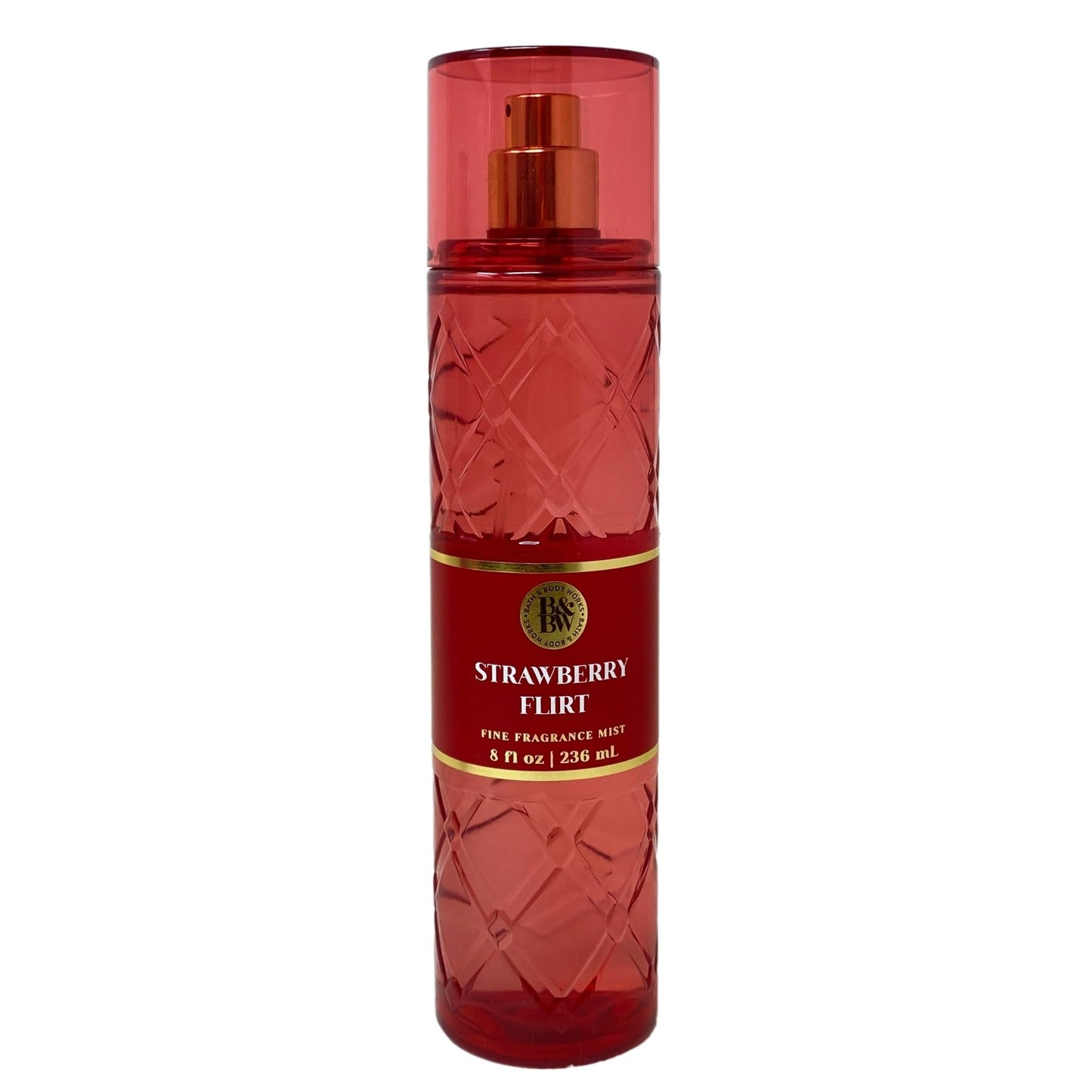 Bath & Body Works Strawberry Flirt 2 Pack Fine Fragrance Mist Bundle - Full Size
