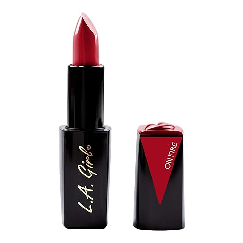 L.A. Girl Lip Attraction Lipstick, On Fire GLC586