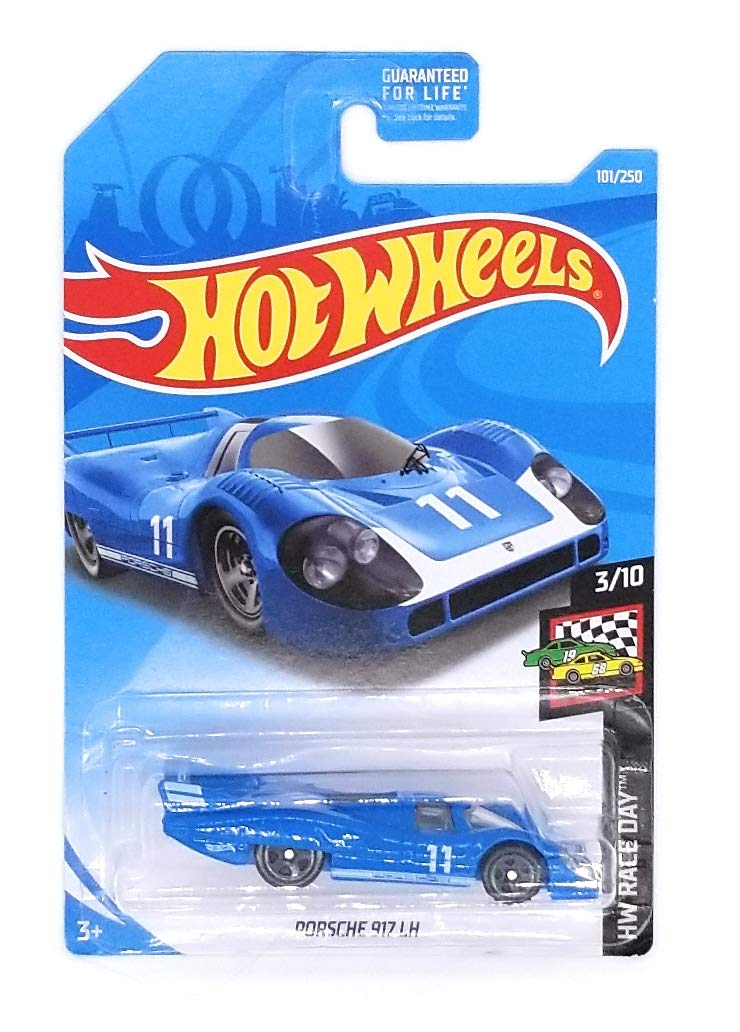 Hot Wheels 2019 HW Race Day Porsche 917 LH 101/250, Blue