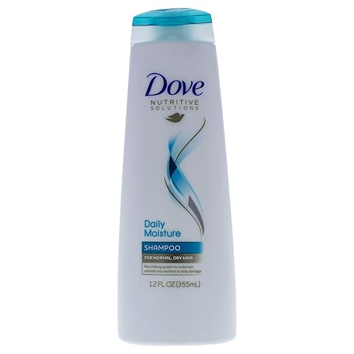 Dove Nutritive Solutions Moisturizing Shampoo for Normal to Dry Hair Daily Moisture Formulated with Pro-Moisture Complex for Manageable and Silky