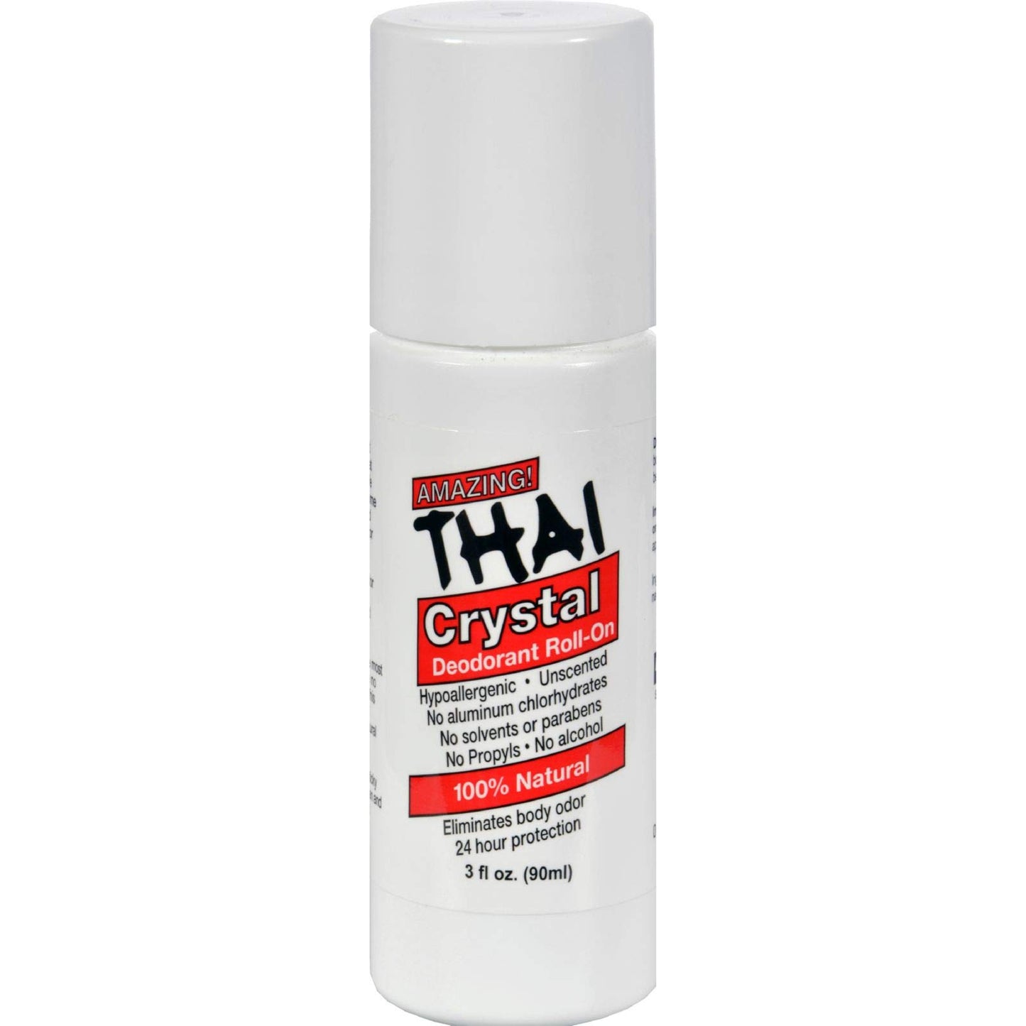 Thai Deodorant Stone Thai Crystal Deodorant Mist Roll-On - 3 oz Beauty and Personal Care Thai Deodorant Stone
