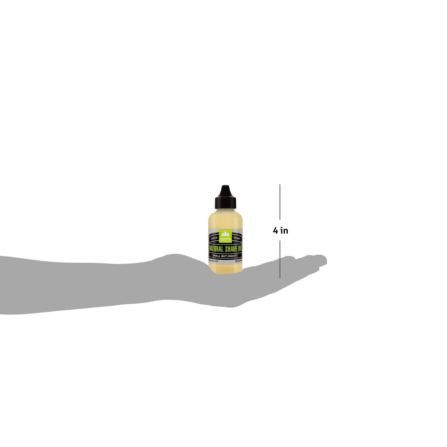 Pacific Shaving Company Natural Shaving Oil, 2 oz 6 Pack