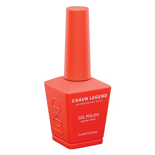 Chaun Legend UV Gel Nail Polish, 0.5 Ounce Long Lasting Salon Quality, Bubble Free Professional Manicures, Quick Dry, High Shine, Tom Yum Yum LG5053 Beauty & Personal Care Chaun Legend Professional Nails
