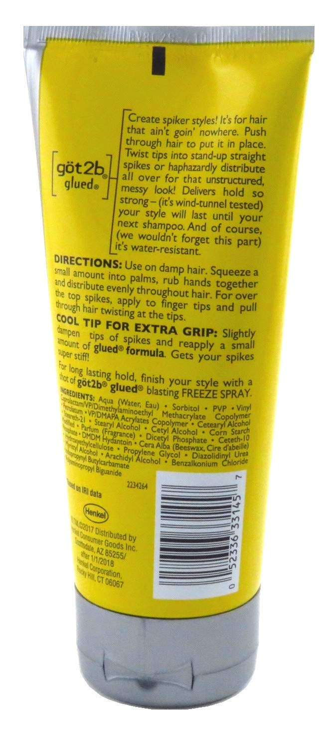 Schwarzkopf Got2b Glued Spiking Glue 6 Oz (Pack of 6)