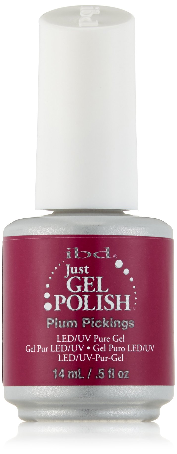 IBD Just Gel Nail Polish, Plum Pickings, 0.5 Fluid Ounce Beauty & Personal Care IBD