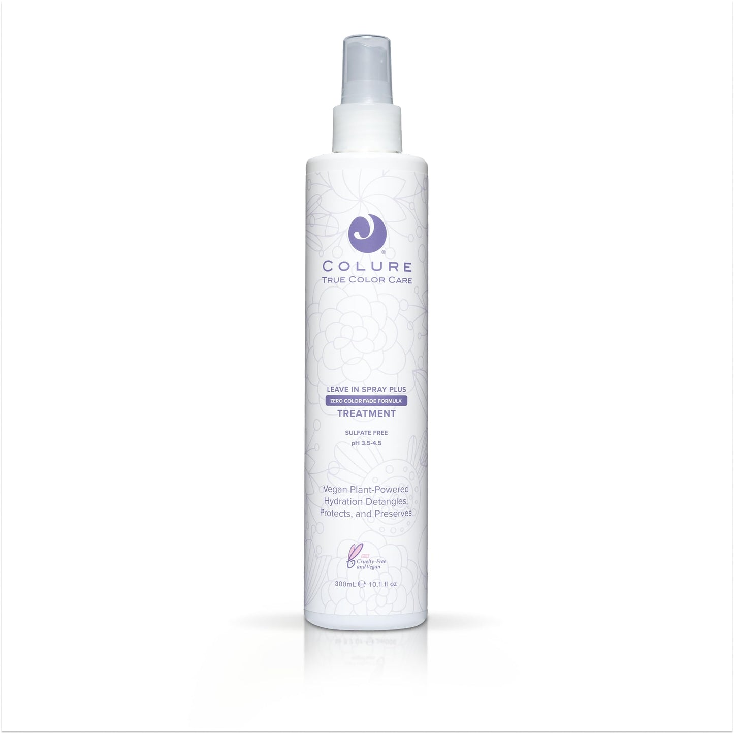 COLURE Leave-In Spray Plus, 10 Fl Oz - pH Balancing Sealer & Detangler, Acidifying Primer for Color Protection & Frizz
