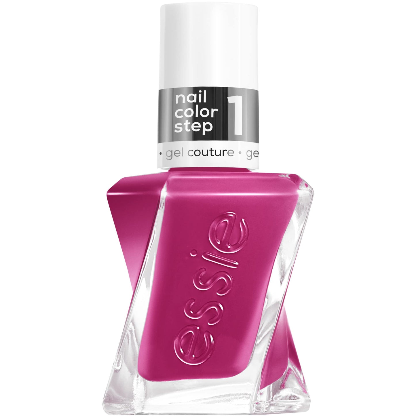 essie gel couture, Long-Lasting Nail Polish, 8-free Vegan, Fashion Freedom, Pink, Wilder Than I Seam, 0.46 fl oz Beauty & Personal Care essie