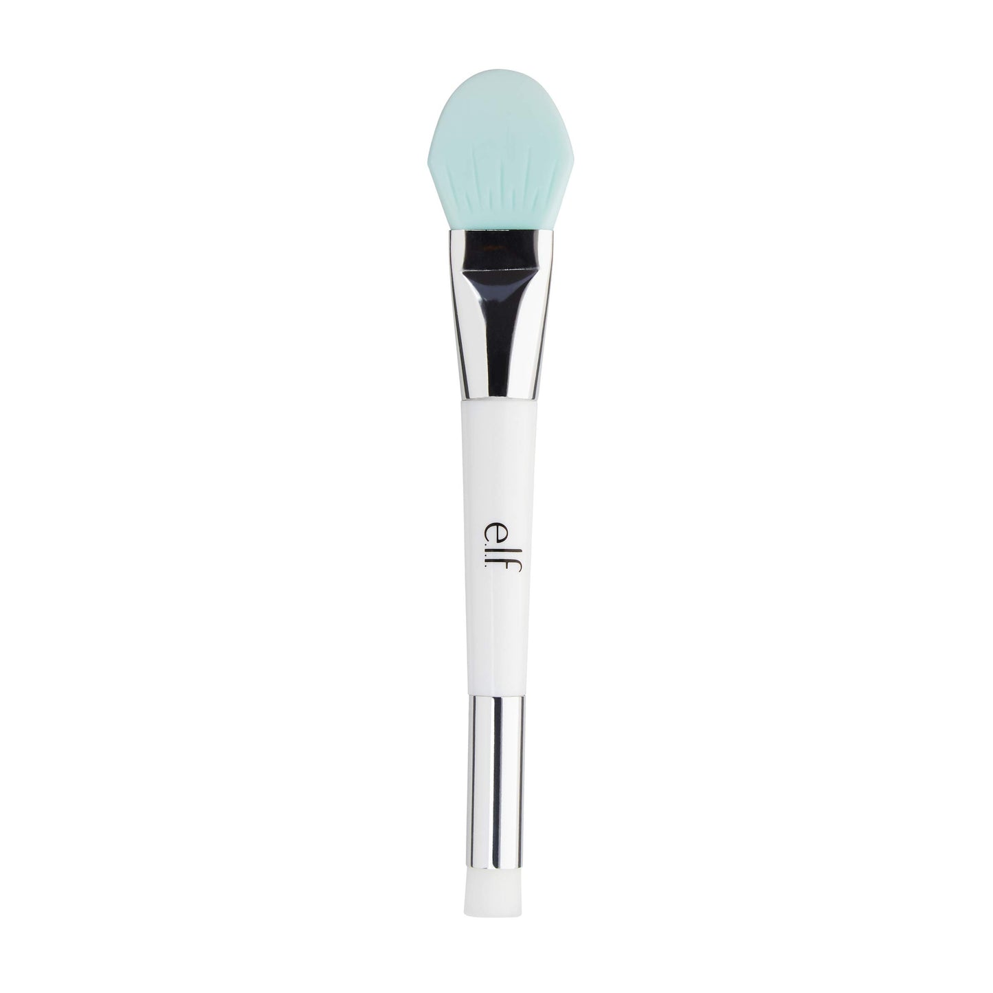 e.l.f., Pore Refining Brush and Mask Tool, Silicone Spatula, Gentle, Versatile, Applies Foundation Mess-Free, Removes Dirt and Makeup, Blends, Easy