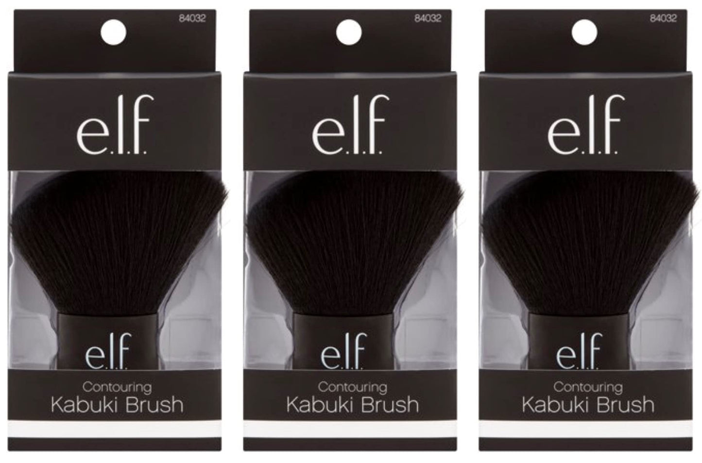 Pack of 3 e.l.f. Contouring Kabuki Brush, 84032