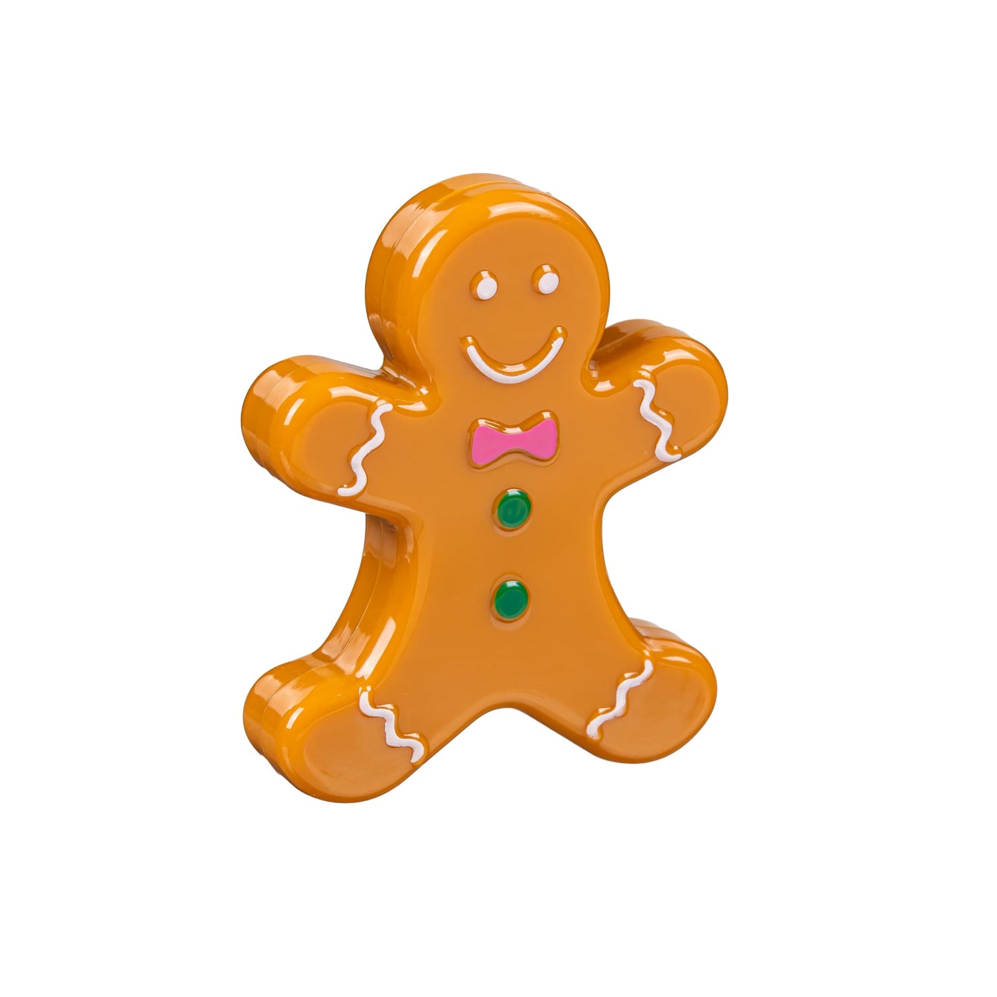 ASHLEY GIFTS Gingerbread Man Lip Gloss, Vanilla, Assortments of 4, Display Jar