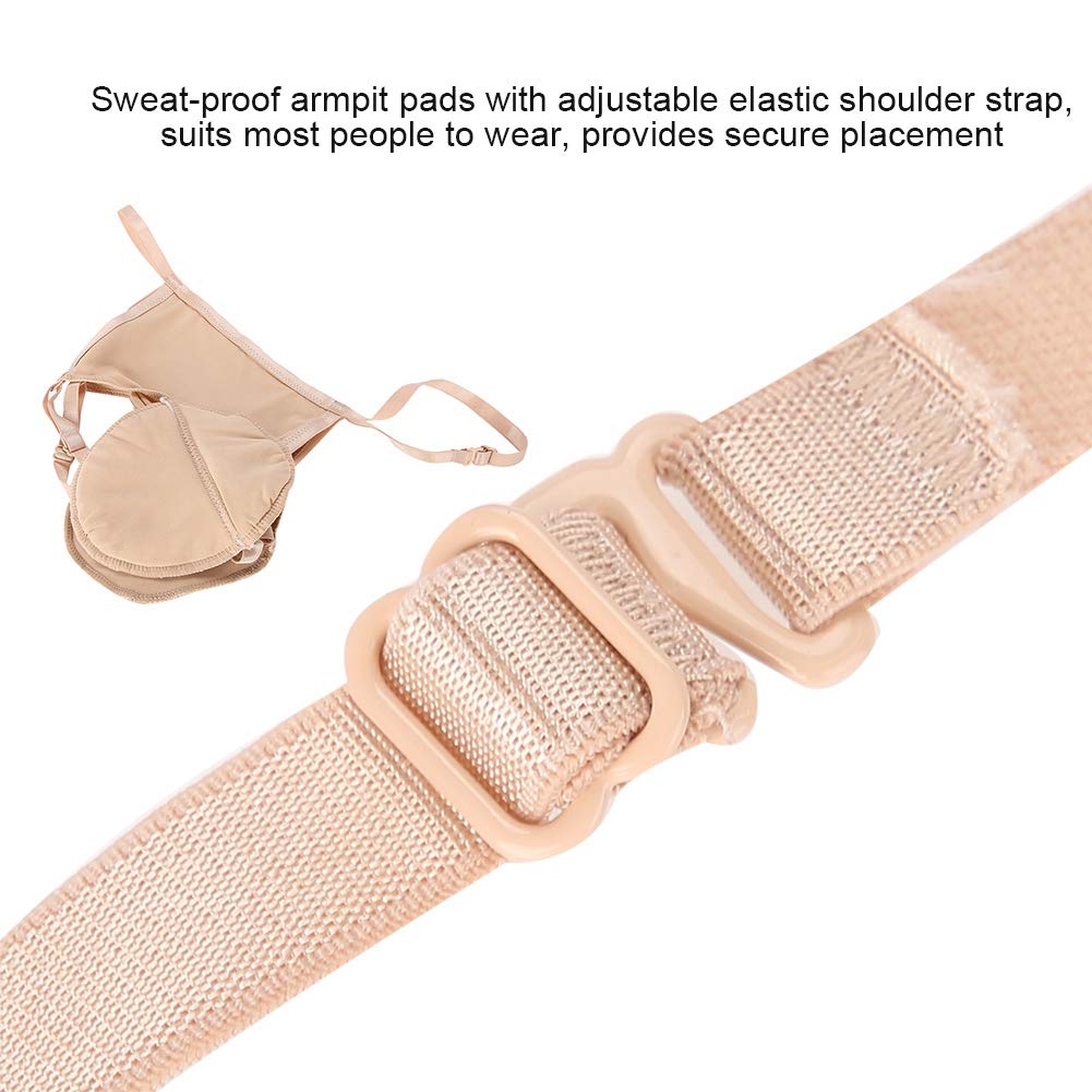 Milltrip Underarm Sweat Pad, Underarm Sweat Guard, Reusable Cotton Armpit Sweat Guard Bra Underarm Sweat Absorbent Pads Skin Beauty and Personal Care Milltrip