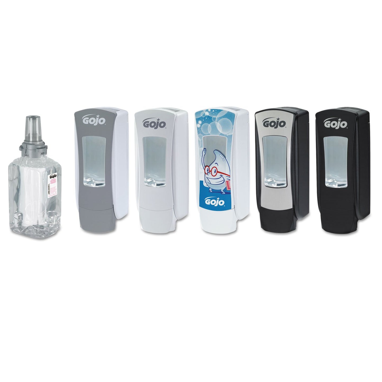 Gojo 881103 Clear & Mild Foam Handwash Refill, Fragrance-Free, 1250mL Refill, 3/Carton Beauty & Personal Care GOJO