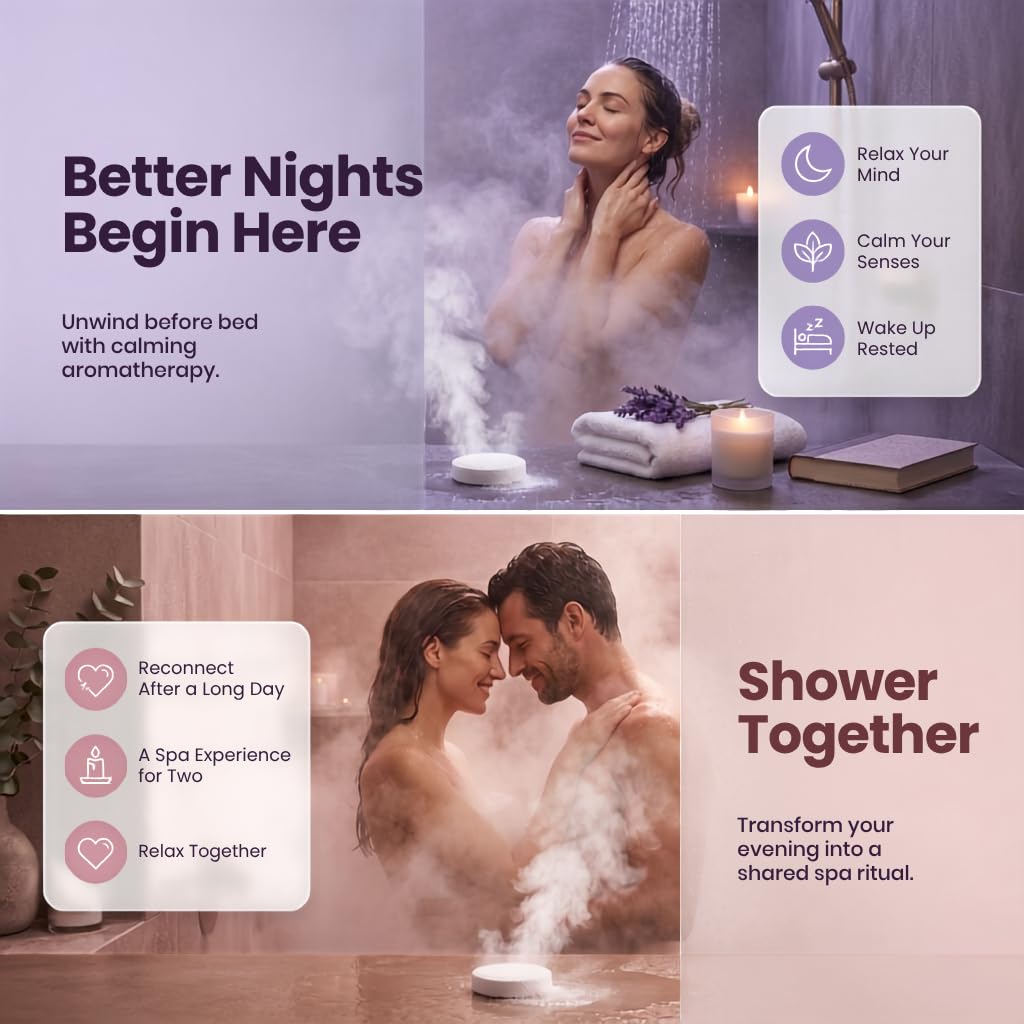 BodyRestore Shower Steamers Aromatherapy, Self Care Gifts, Relief 15 Pack Beauty and Personal Care Body Restore