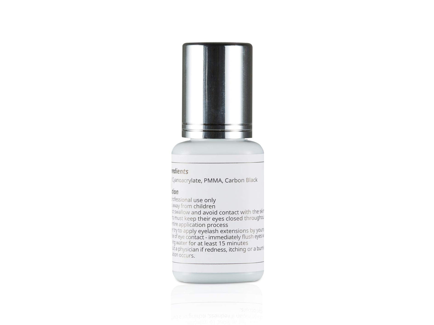 Most Sensitive Eyelash Extension Glue / Pure Lash / White Label / 5 Milliliter / 2-3 Seconds Drying Time / Retention 4-5 Weeks / Professional Use Only