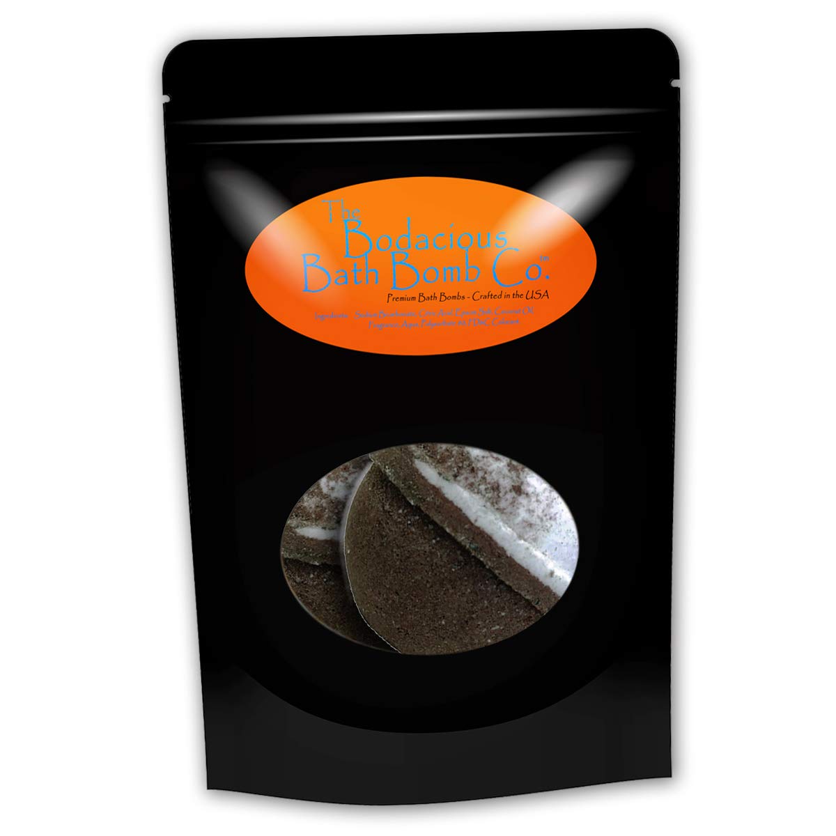 Grandpa Balls Bath Bombs - Funny Old Man Design - XL Bath Fizzers for Men - Root Beer Scent, 2 pk