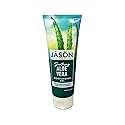 JASON Soothing 98% Aloe Vera Moisturizing Gel (IASC Certified), 4 Ounce Tube