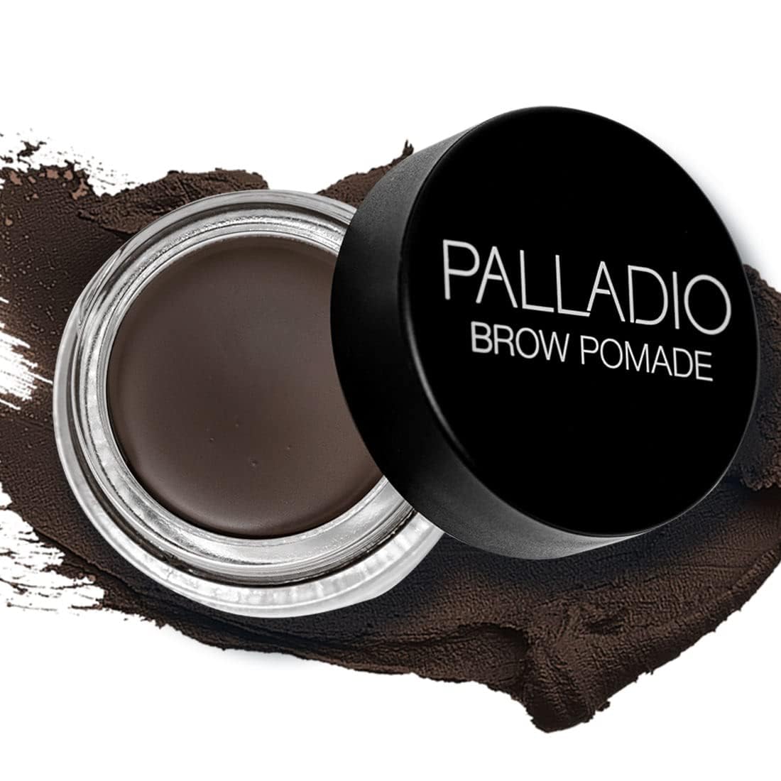 Palladio Brow Pomade Waterproof, 24 Hour Wear, Smudge Proof and Sweat Resistant Formula, Super Creamy Formula Glides on And Helps to Fill in Brows