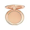 Charlotte Tilbury Airbrush Flawless Finish Setting Powder - Pore-Blurring Pressed Powder for Face Makeup to Minimize Shine with a Soft-Focus Finish